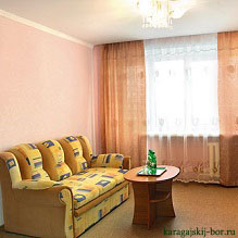 Фото: санаторий Карагайский бор Зал 2-х комнатного улучшенного номера
